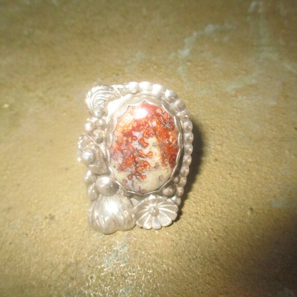 Sterling Silver Handcrafted Ring Size 6 - Picture 2 of 2